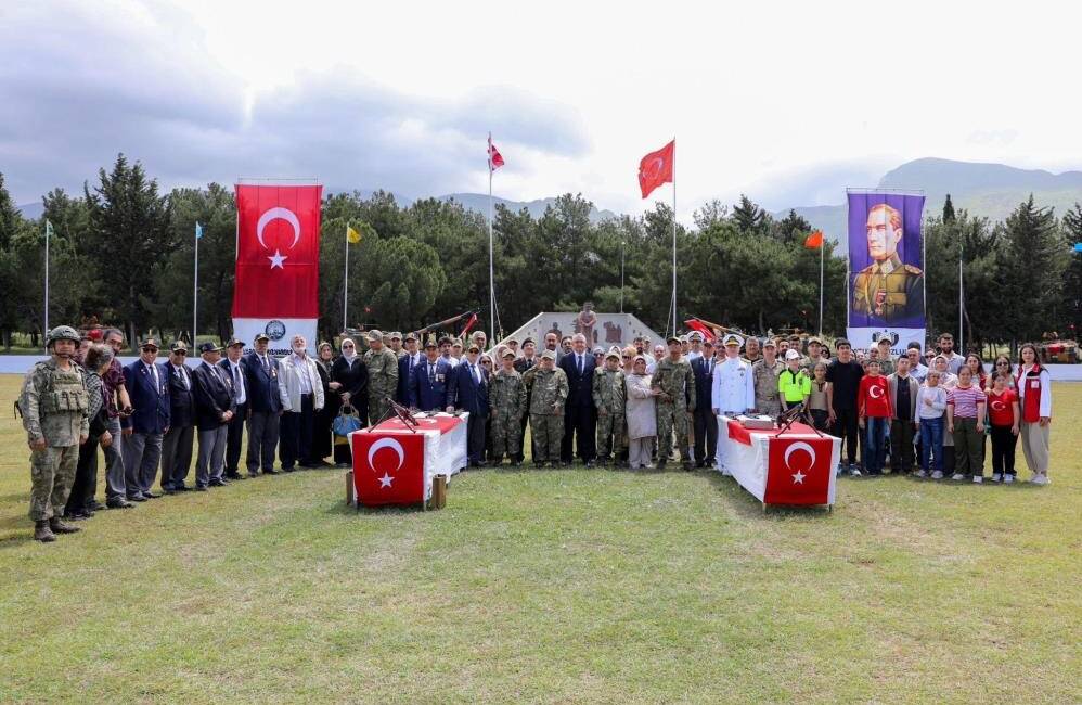 Hatay’da 39. Mekanize Piyade Tugay Komutanlığı tarafından düzenlenen Temsili Askerlik