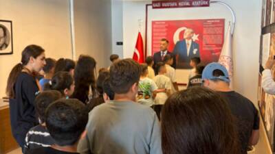 Hatay Valiliği himayelerinde yürütülen "Yüreğimizdeki Işık" Projesi kapsamında, çocuklar kültür