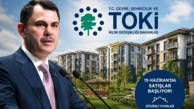 Çevre, Şehircilik ve İklim Değişikliği Bakanı Murat Kurum, TOKİ tarafından