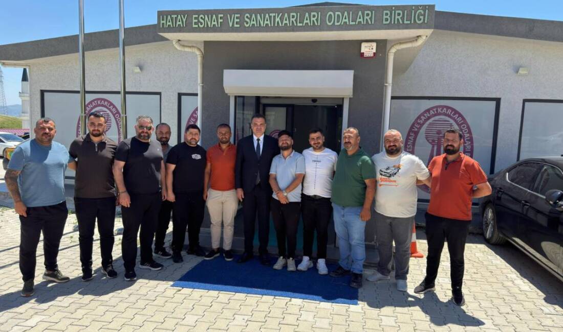 Hatay Esnaf ve Sanatkârları Odaları Birliği Başkanı Aziz Fatih Yılmaz,
