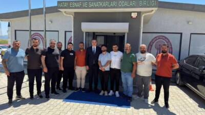 Hatay Esnaf ve Sanatkârları Odaları Birliği Başkanı Aziz Fatih Yılmaz,