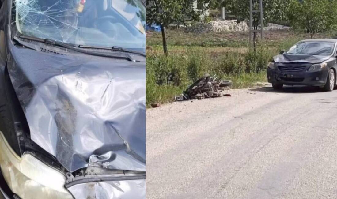 Hatay’ın Yayladağı ilçesinde iki motosikletin çarpışması sonucu meydana gelen kazada