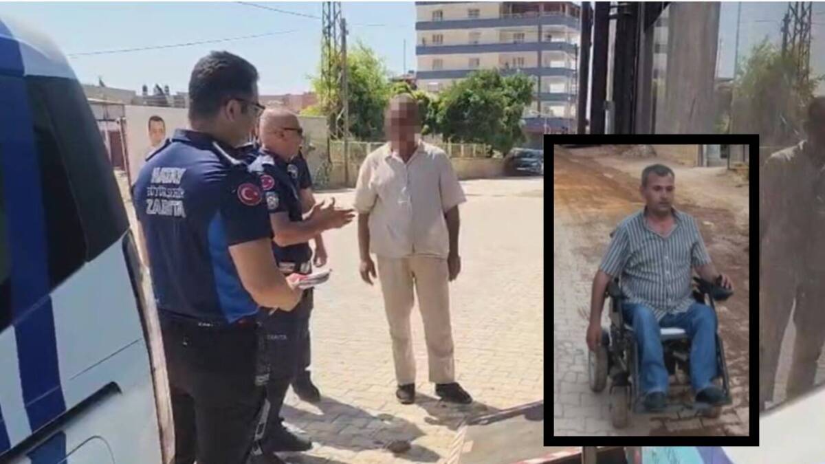 Reyhanlı’da yüzde 80 engelli Salih Kara’nın otobüse alınmaması sosyal medyada