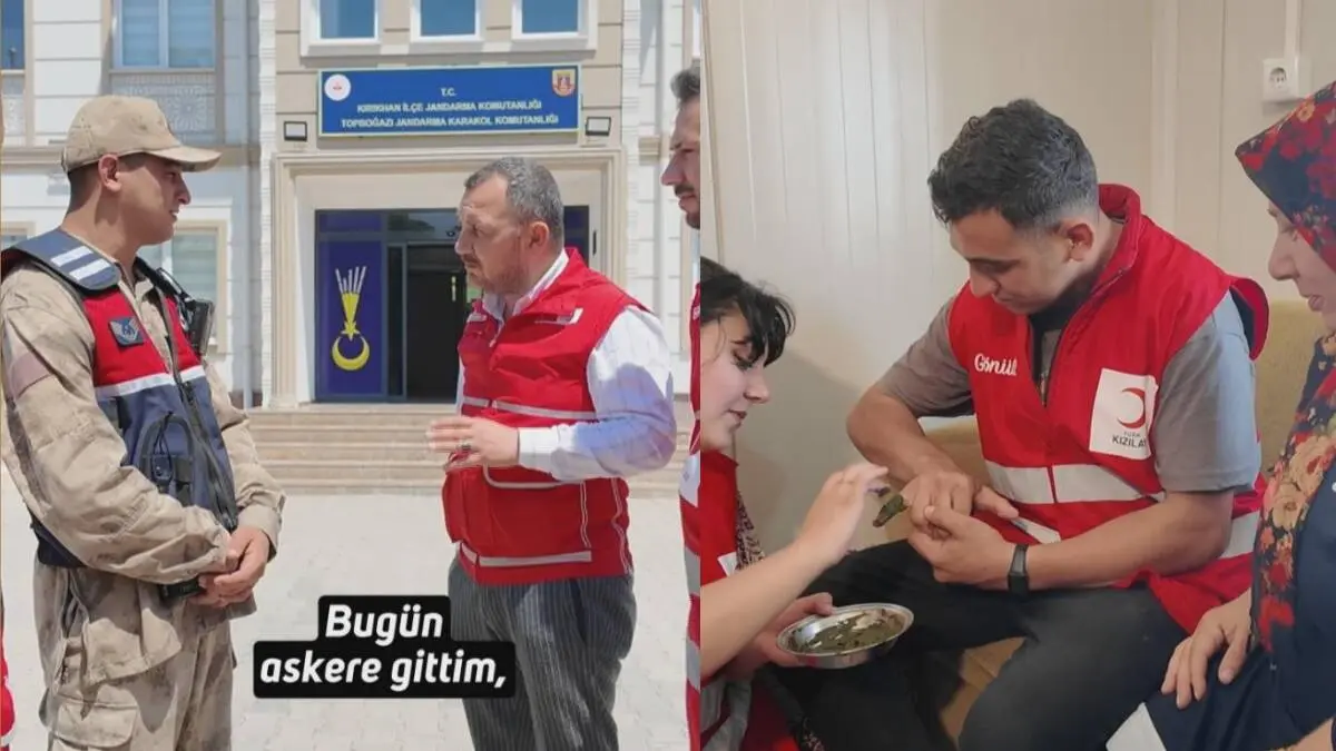 Hatay'ın Kırıkhan ilçesinde yaşayan doğuştan fiziksel engelli 29 yaşındaki Bestami