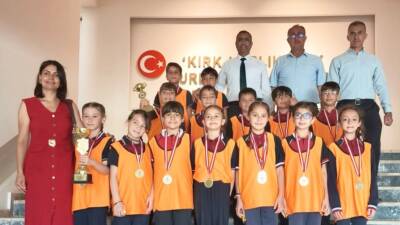 Antakya’daki ilkokullar arasında düzenlenen “Oyun Sandığı” Turnuvası’nda birinciliği Ertuğrul Gazi