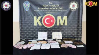 Hatay’da tefecilik ve kumar organize ettiği belirlenen şüphelilere yönelik operasyonda