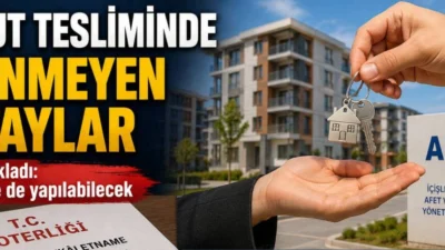 Hatay’da deprem sonrası kalıcı konut hak sahipleri için AFAD, teslim
