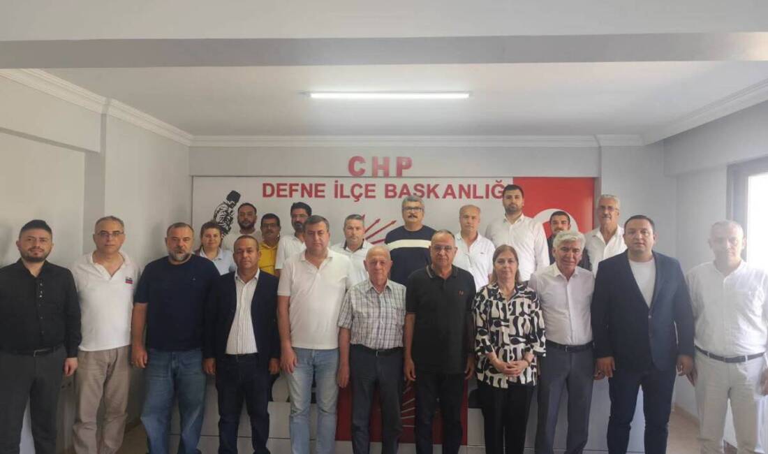 CHP Hatay İl Başkanlığı, Defne Belediyesi’nin Semt ve Taziye Evi