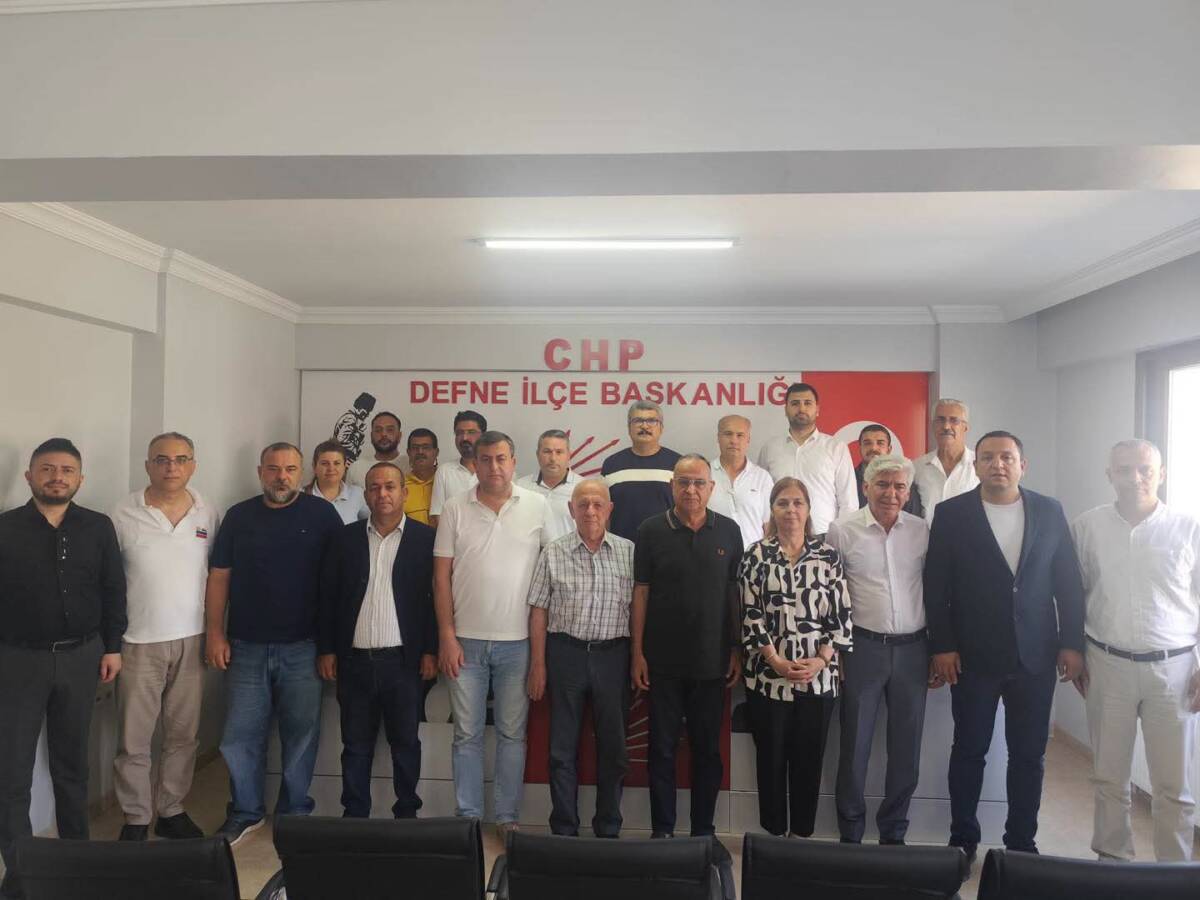CHP Hatay İl Başkanlığı, Defne Belediyesi’nin Semt ve Taziye Evi