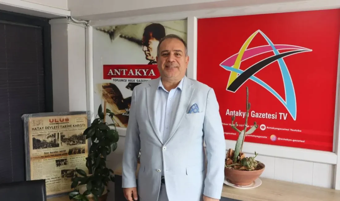 Antakya Gazetesi'ne aylar önce konuşan Atatürkçü Düşünce Derneği Başkanı ve