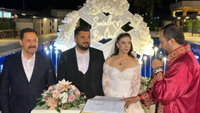 Yayladağlı gazeteci ve İHA Bölge Müdürü Veysel Korkmaz, Melisa Kartal
