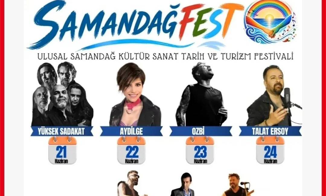 Hatay’ın Samandağ ilçesinde bu yıl düzenlenecek Ulusal Samandağ Kültür, Sanat,