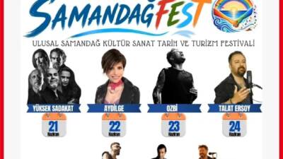 Hatay’ın Samandağ ilçesinde bu yıl düzenlenecek Ulusal Samandağ Kültür, Sanat,