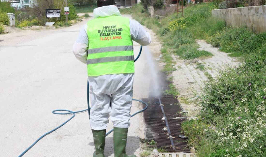 Hatay Büyükşehir Belediyesi, 2026 yılının ilk 5 ayında il genelinde