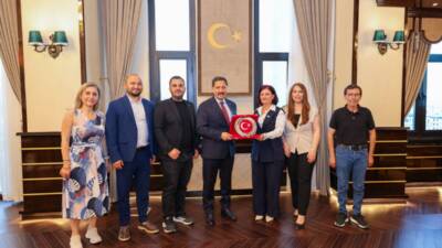 Uluslararası Gazeteciler Cemiyeti (UGC) Hatay Şubesi Yönetim Kurulu, Mustafa Masatlı’yı