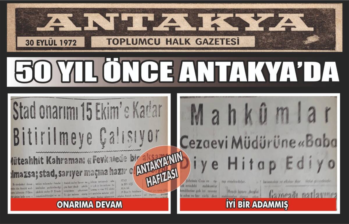 Antakya’nın hafızası: 30 Eylül