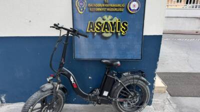 Hatay'ın İskenderun ilçesinde meydana gelen elektrikli bisiklet hırsızlığı olayı, polis