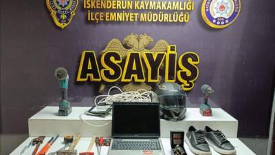 Hatay'da farklı noktalarda meydana gelen 6 ayrı hırsızlık olayının failleri