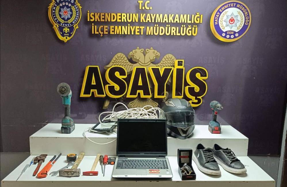 Hatay'da farklı noktalarda meydana gelen 6 ayrı hırsızlık olayının failleri