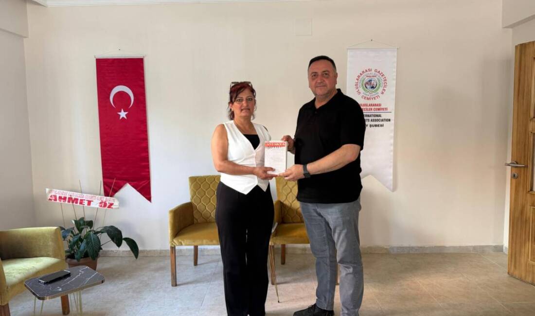 Hatay basın camiasında anlamlı bir dayanışma örneği yaşandı.