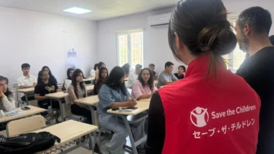 Save the Children Türkiye ile Antakya Belediyesi iş birliğinde yürütülen