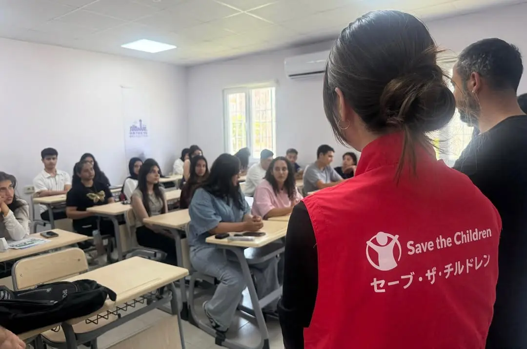 Save the Children Türkiye ile Antakya Belediyesi iş birliğinde yürütülen