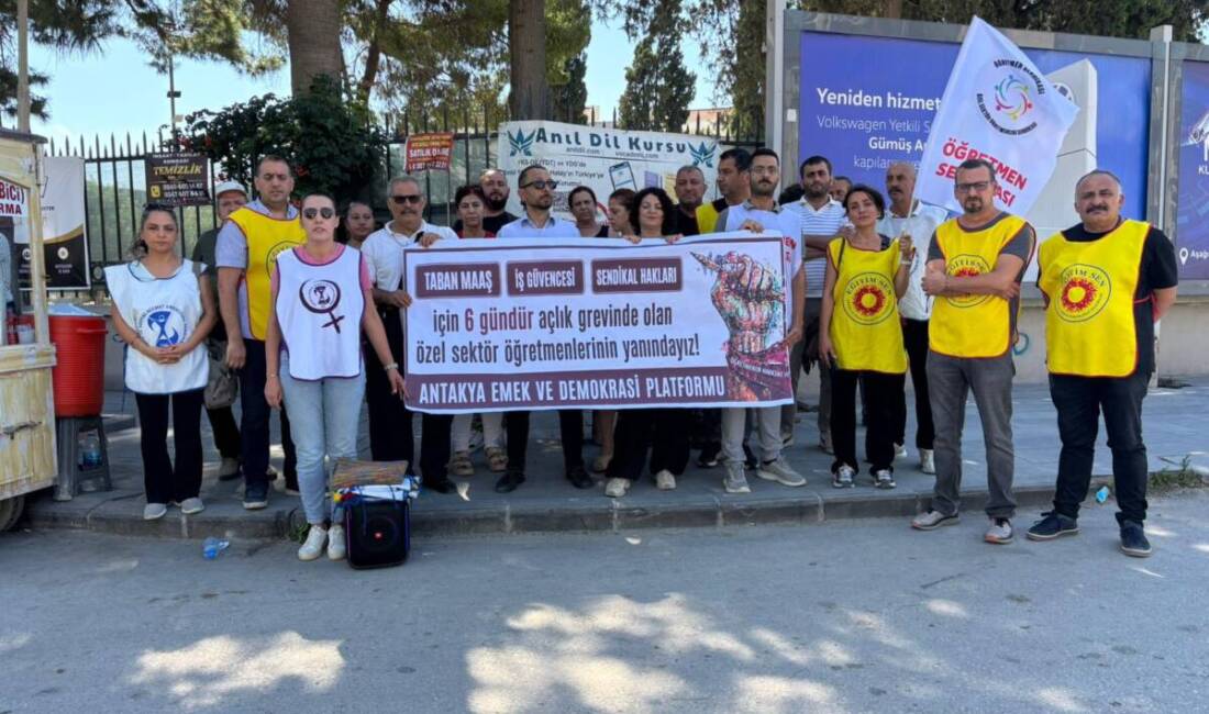Ankara’da hak talepleri için açlık grevini sürdüren özel sektör öğretmenleri