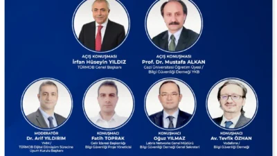 TÜRMOB ve SÜRGEM iş birliğiyle düzenlenecek "Siber Güvenlikte Güncel Tehditler