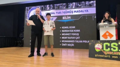 Hataylı 5. sınıf öğrencisi Ümit Keçik, FİSO Bilim Olimpiyatı’nda dünya