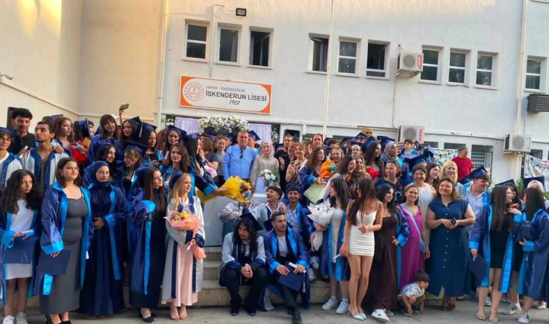 Türkiye’de kurulan 38. lise olma özelliğini taşıyan tarihi İskenderun Lisesi’nde