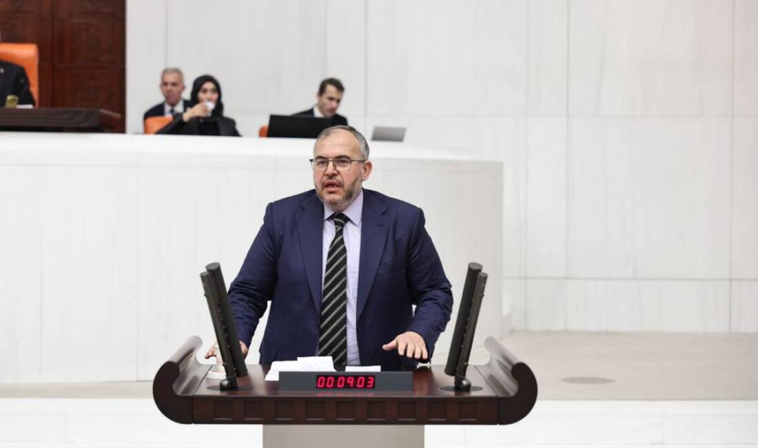 Saadet Partisi Hatay Milletvekili Necmettin Çalışkan, TBMM’de görüşülen yargı paketini