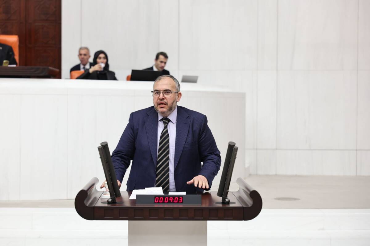 Saadet Partisi Hatay Milletvekili Necmettin Çalışkan, TBMM’de görüşülen yargı paketini