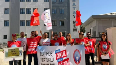 Eğitim-İş Hatay 1 No'lu Şube üyeleri, Hatay İl Milli Eğitim