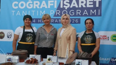 Hatay’ın coğrafi işaretli ürünlerine eklenen 6 yeni lezzetin tanıtım programında,