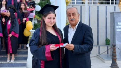 Ülkem Okuyor Derneği’nin burs desteğiyle eğitim hayatını sürdüren Nazlıcan Daşkapan,