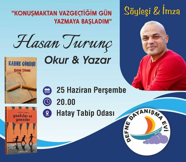 Karnelerden Hemen Önce Anlamlı Buluşma: Yazar Hasan Turunç “Karne Görüşü”