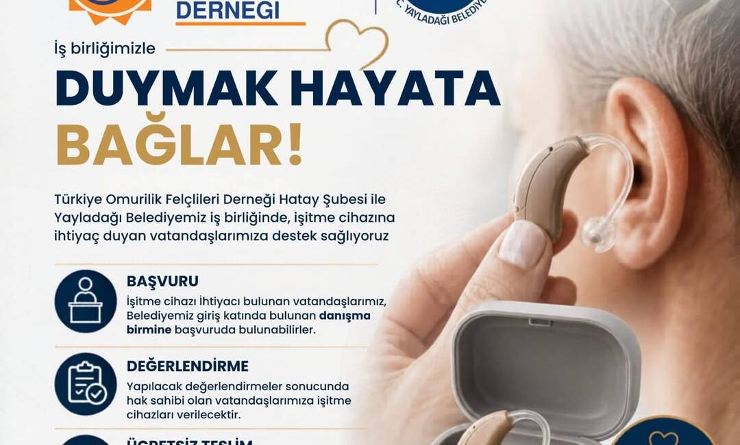 Hatay Yayladağı’nda Türkiye Omurilik Felçlileri Derneği Hatay Şubesi ile Yayladağı