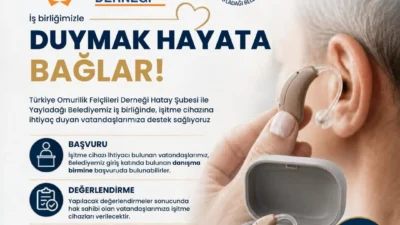Hatay Yayladağı’nda Türkiye Omurilik Felçlileri Derneği Hatay Şubesi ile Yayladağı