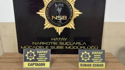 Hatay’da İl Emniyet Müdürlüğü Narkotik Suçlarla Mücadele Şube ekiplerince mayıs