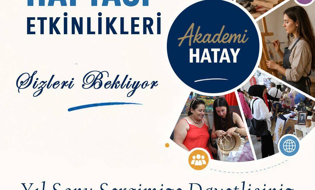 Hatay Büyükşehir Belediyesi (HBB), “Akademi Hatay Hayat Boyu Öğrenme Programı”