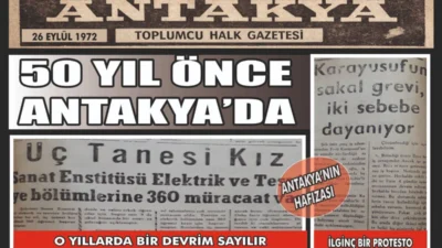 Antakya’nın toplumsal ve eğitim tarihine ışık tutan arşiv gazeteleri, yarım