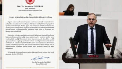 Saadet Partisi Hatay Milletvekili Doç. Dr. Necmettin Çalışkan, deprem sonrası