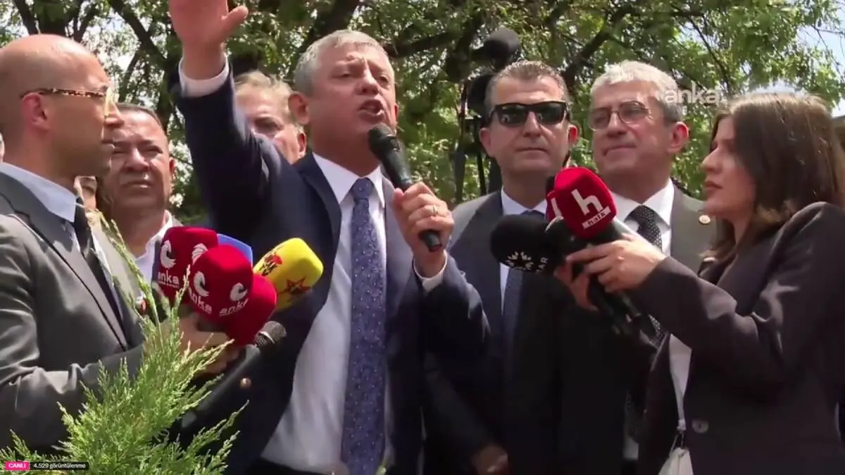 CHP Lideri Özgür Özel: “Bu Duruş Tarihe Geçecek”