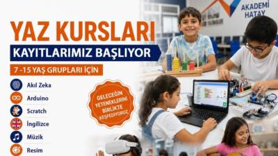HBB’nin ücretsiz yaz kursları için başvurular başladı. 7-15 yaş arası