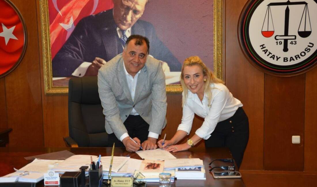 Hatay Barosu ile Özel Antakya Ata Koleji arasında imzalanan iş