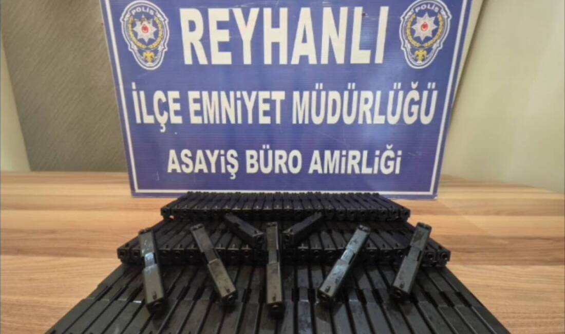Hatay’ın Reyhanlı ilçesinde polis ekiplerinin yaptığı denetimde, bir araçta özel