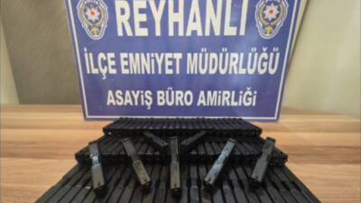 Hatay’ın Reyhanlı ilçesinde polis ekiplerinin yaptığı denetimde, bir araçta özel