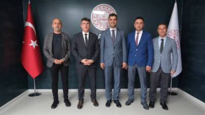 PIKTES heyeti Hatay’da İl Milli Eğitim Müdürlüğü’nü ziyaret ederek Suriyeli