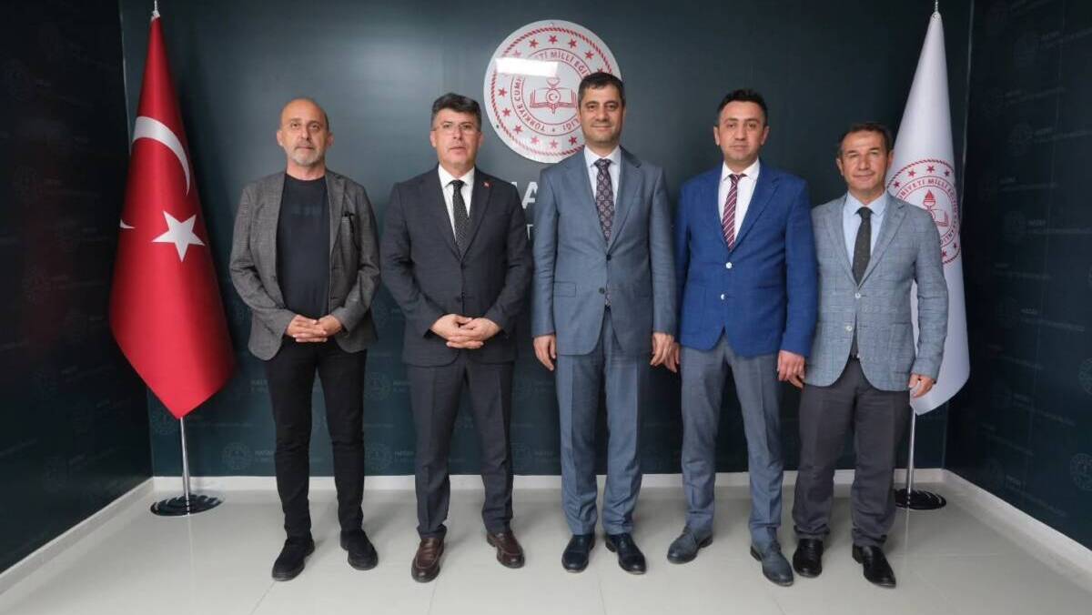 PIKTES heyeti Hatay’da İl Milli Eğitim Müdürlüğü’nü ziyaret ederek Suriyeli