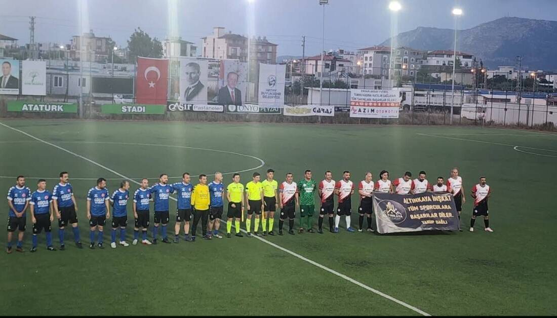 38. Geleneksel Erhan Aksay Futbol Turnuvası’nda Yayladağı’nın iki temsilcisi karşı